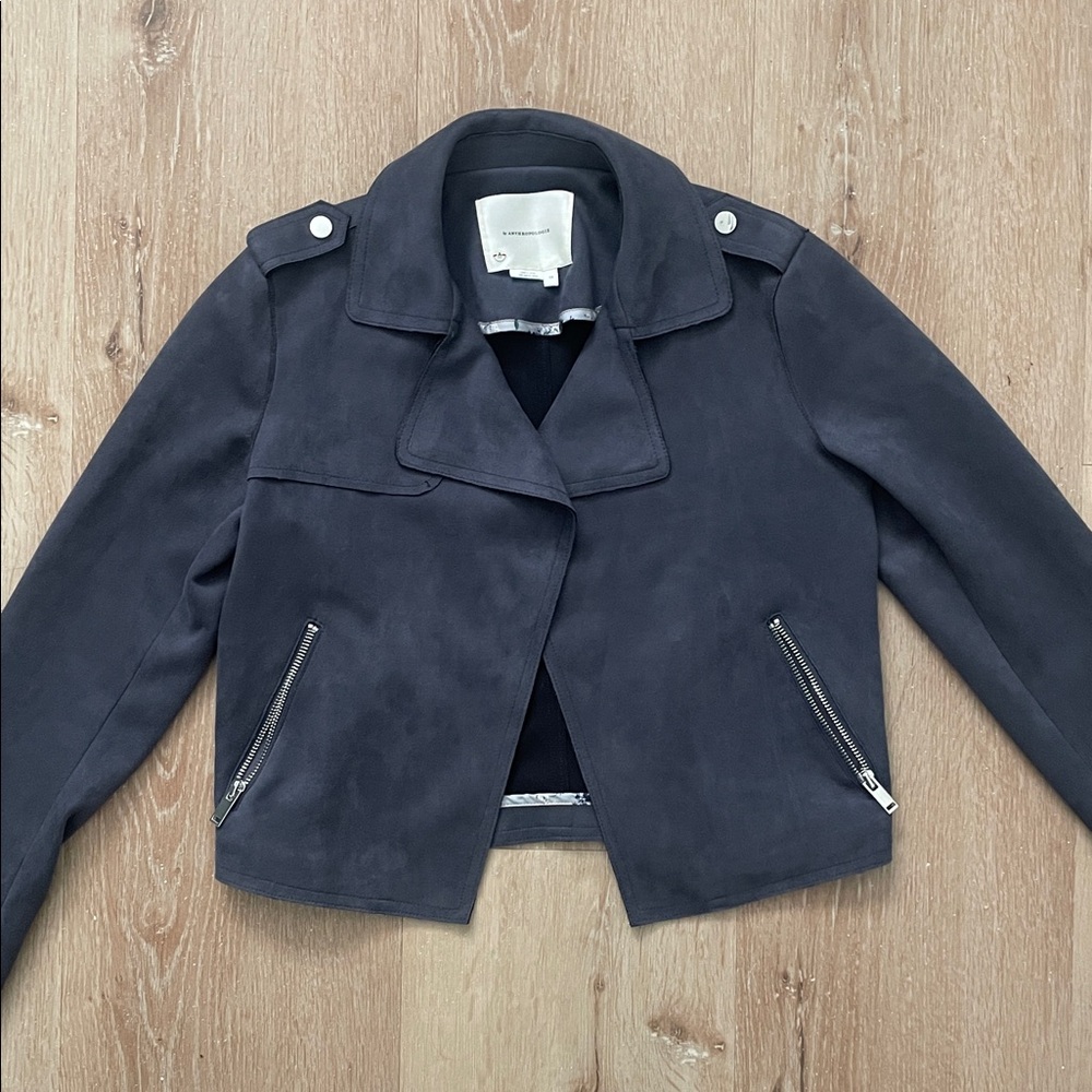 Anthropologie Dark Gray Jacket